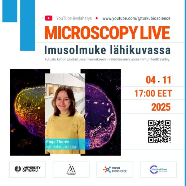 Microscopy Live: Imusolmuke lähikuvassa