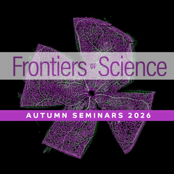 Frontiers of Science seminars are starting this week