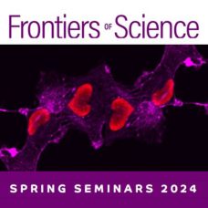 Frontiers of Science seminars will start on Thursday 1 February 2024