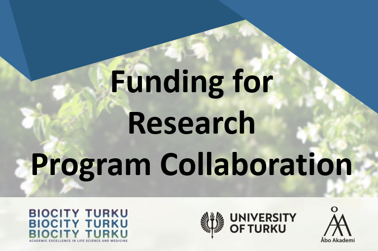 BioCity Turku funding call for research program collaboration 2026 open until January 30