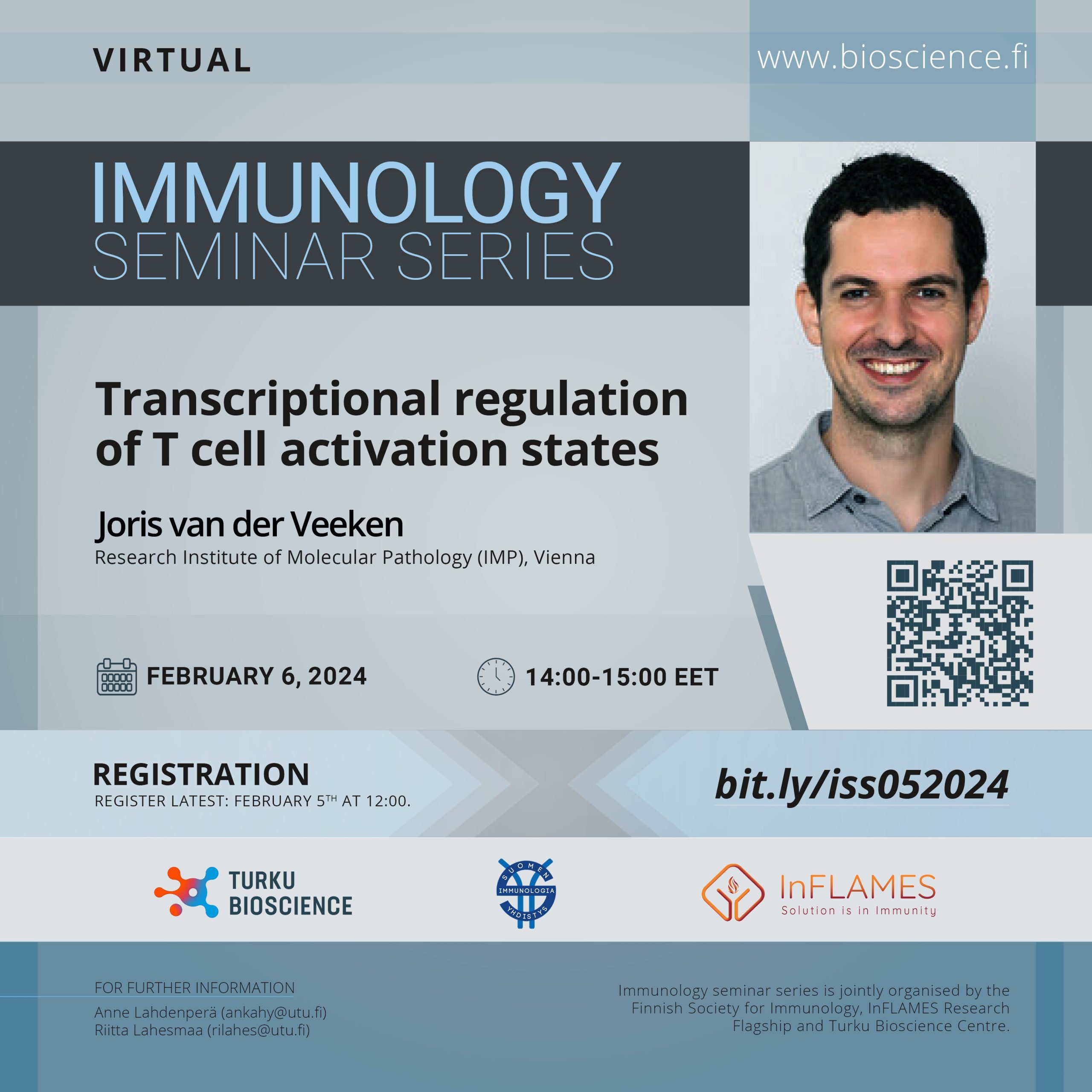 Immunology Seminar: van der Veeken