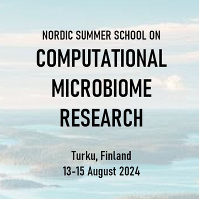 Nordic Summer School on Computational Microbiome Research